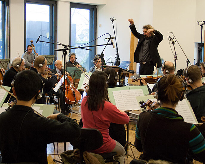 Nürnberger Symphoniker im Streetlife Studio mit Dirigent Heinz Walter Florin