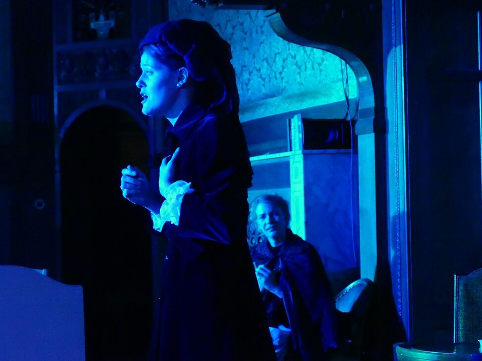 OttilieCast_Ottilie v. Faber in Trauer+Emma v. Rüdenhausen